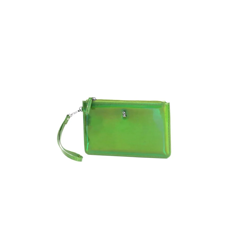 Clutch Specchio Maça Verde - vista 3 de 6