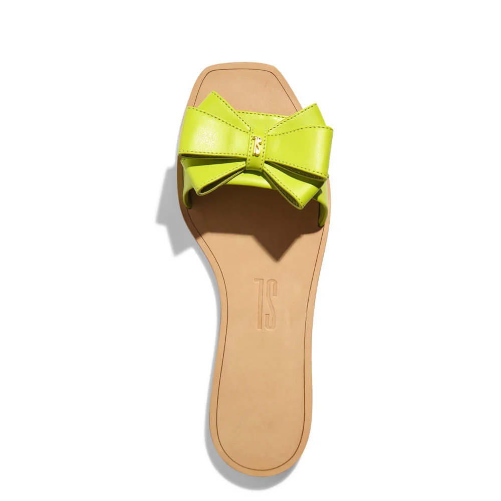Rasteira Napa Santorine Verde Fresh - vista 2 de 4