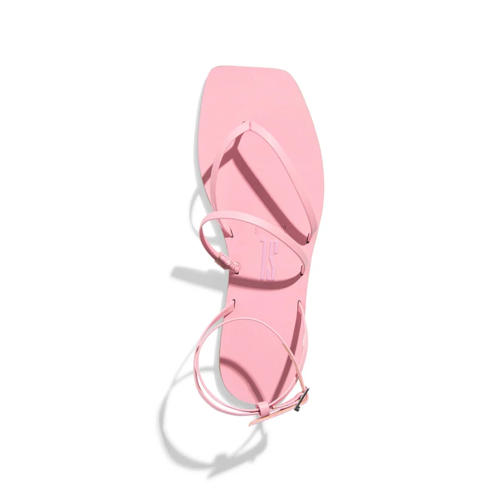 Rasteira Napa Havai Rosa Chiclete - vista 2 de 4