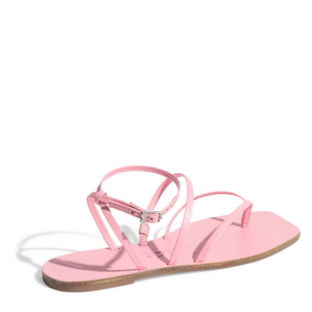 Rasteira Napa Havai Rosa Chiclete - vista 4 de 4