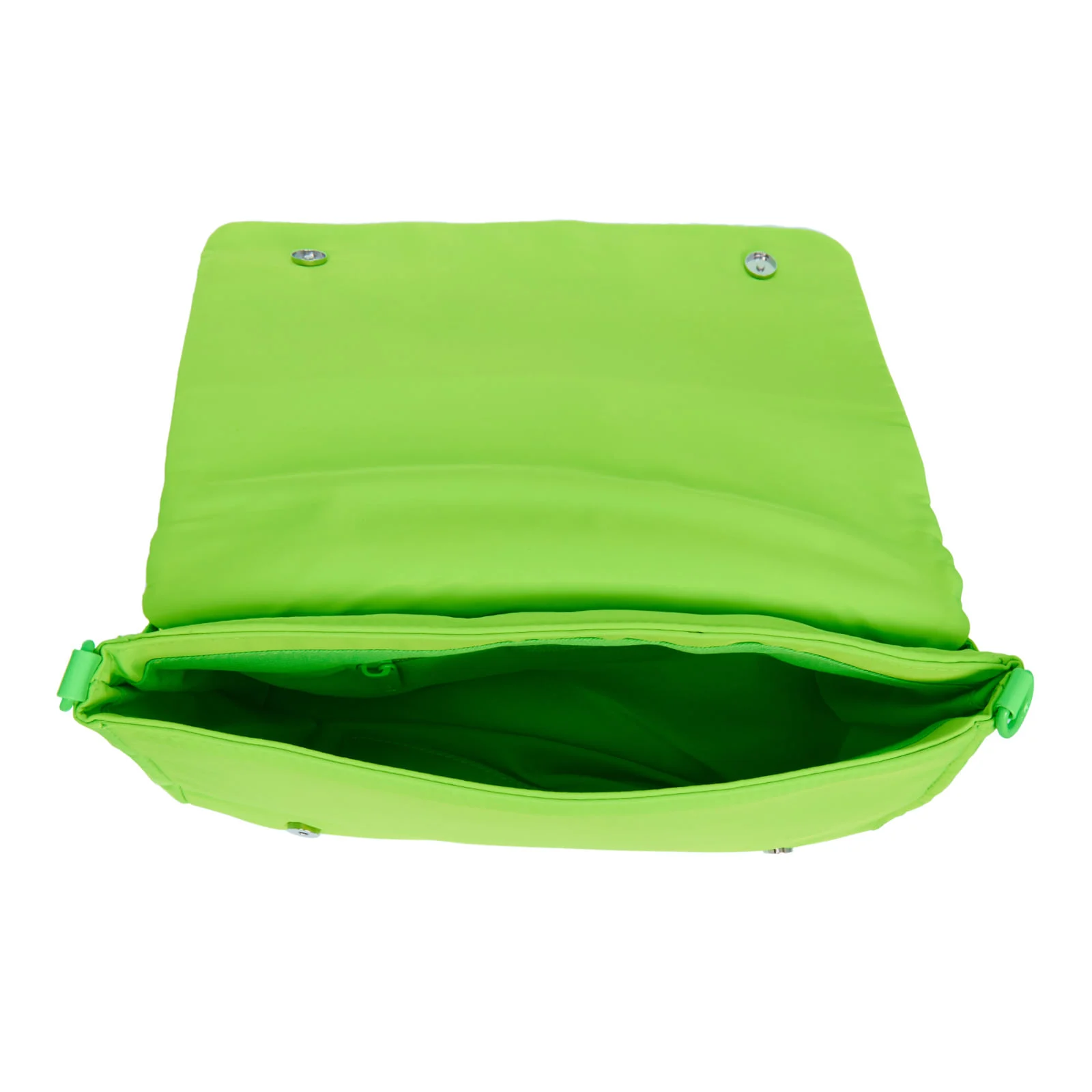 Bolsa Transversal Verde Corrente Alça Fina - vista 7 de 7