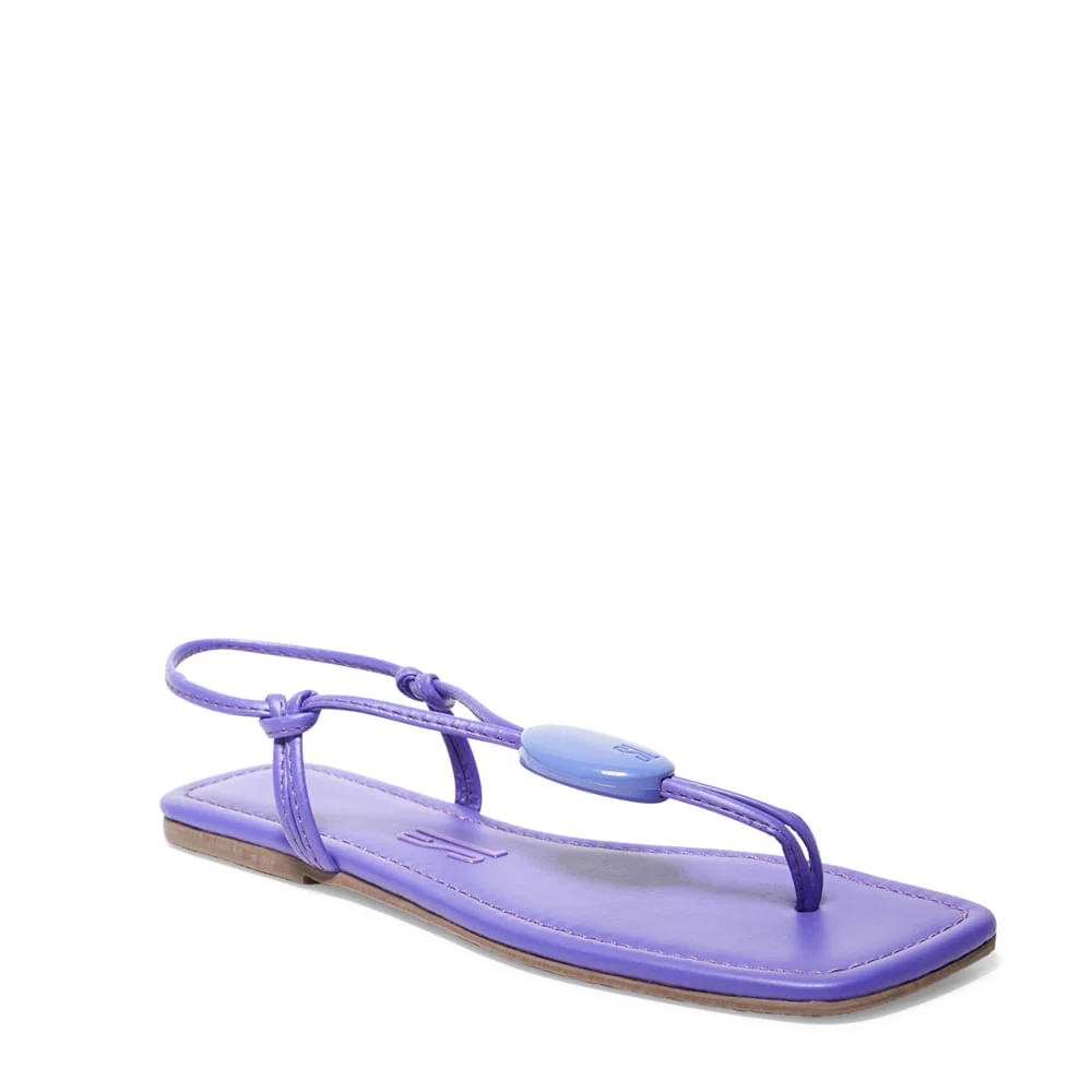 Rasteira Napa Havai Roxo Eletrico - vista 2 de 4