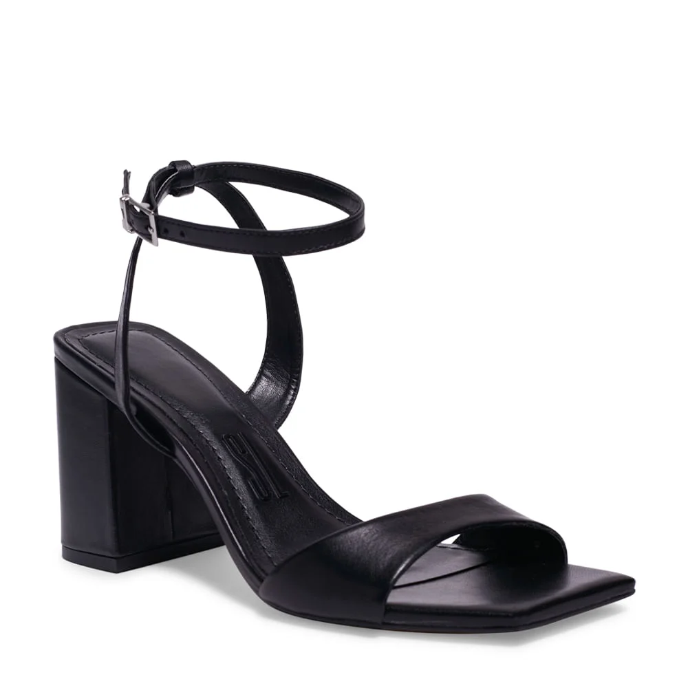 Sandália Couro Pelica Soft Preto - vista 2 de 3