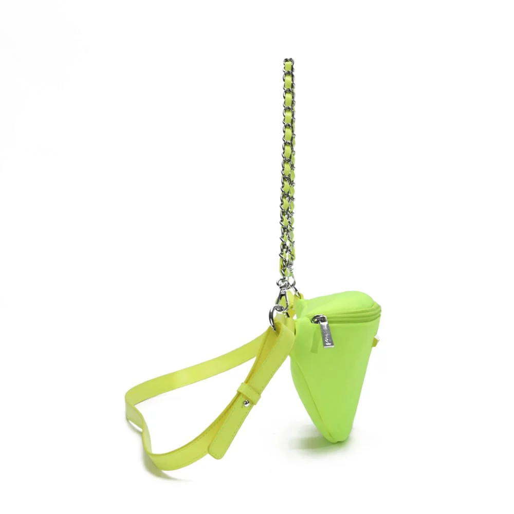 Bolsa Pochete Verde Nylon Corrente - vista 4 de 6