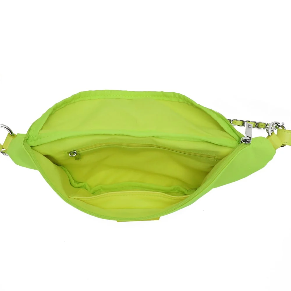 Bolsa Pochete Verde Nylon Corrente - vista 6 de 6