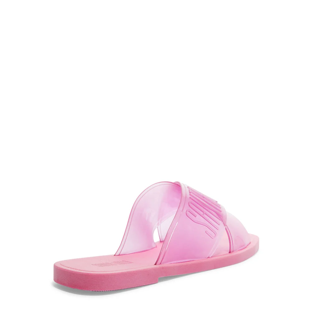 Rasteira Rosa Borracha Flat - vista 4 de 4