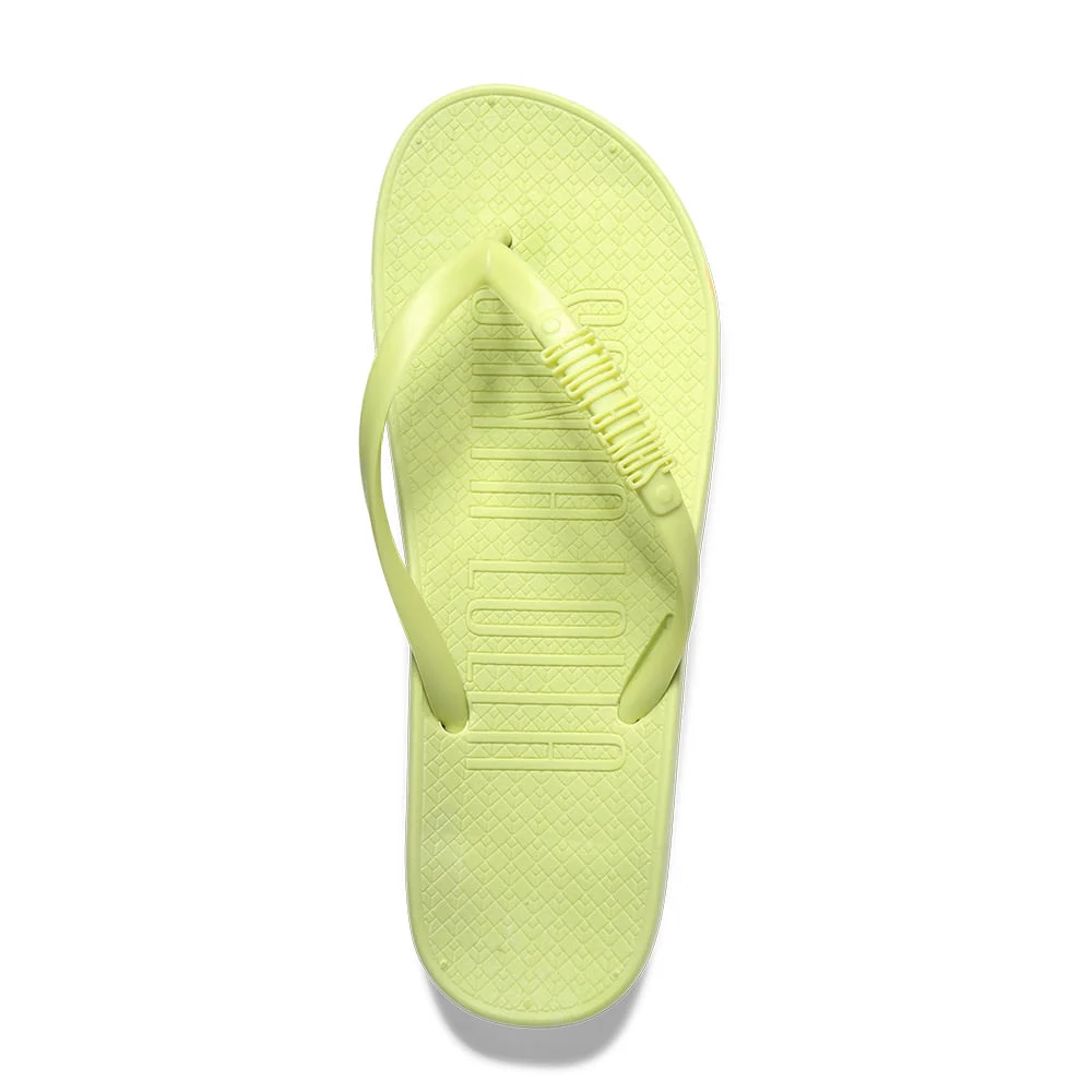 Chinelo Flip Flop Borracha Verde - vista 2 de 4