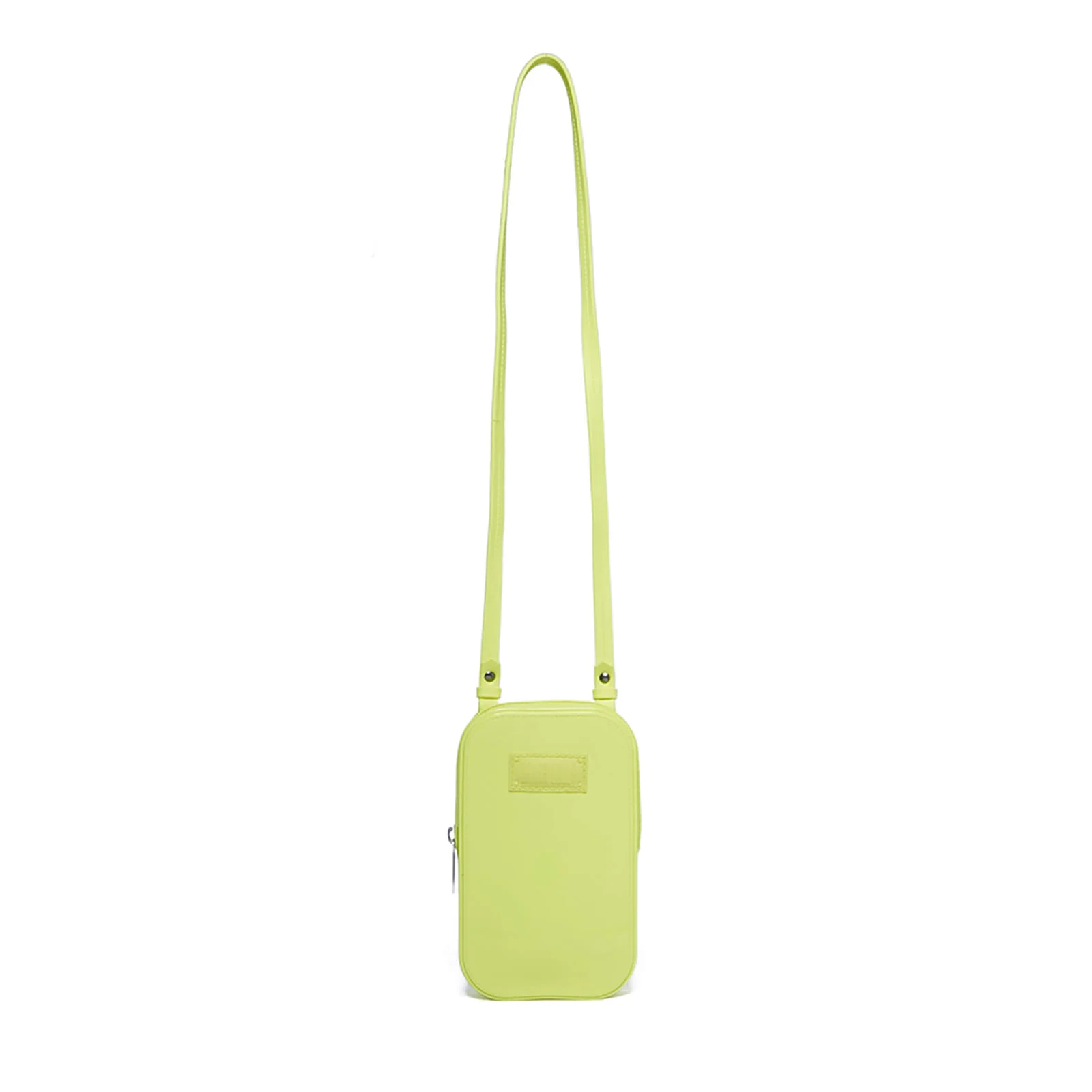 Bolsa Shoulder Bag Verde Borracha Pequena Alça Transversal - vista 1 de 3