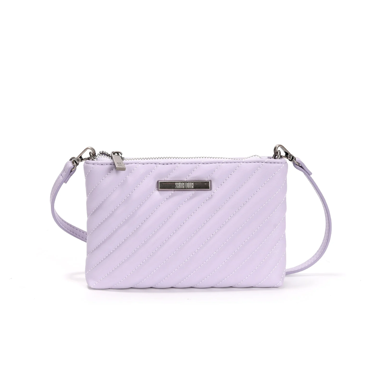 Bolsa Transversal Roxa Matelassê Pequena - vista 1 de 3