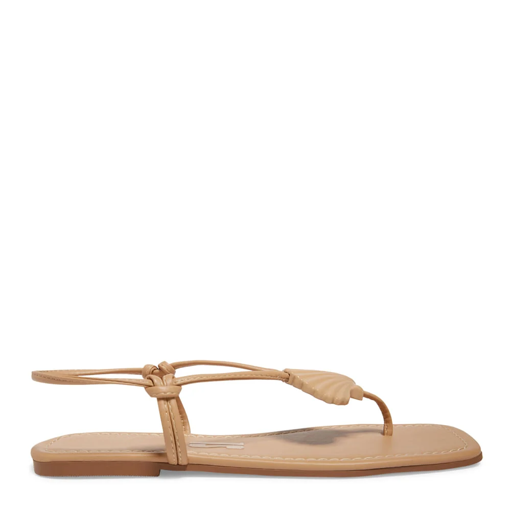 Rasteira Napa Soft Nude - vista 1 de 4