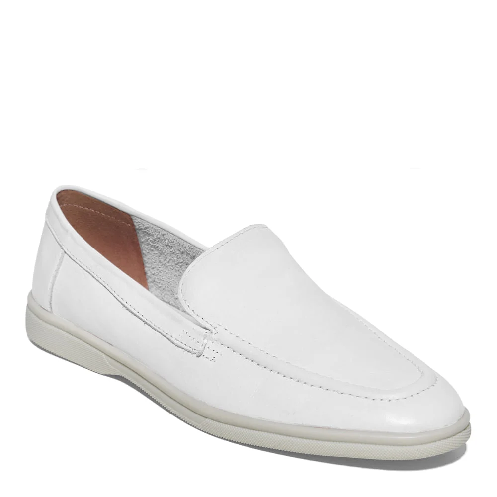Mocassim Couro Confort Off White - vista 2 de 4