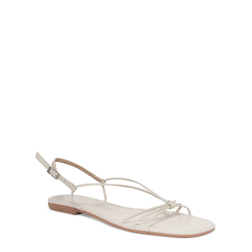 Sandália Rasteira Napa Soft Off White - vista 2 de 4