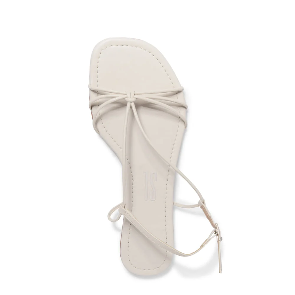Sandália Rasteira Napa Soft Off White - vista 4 de 4