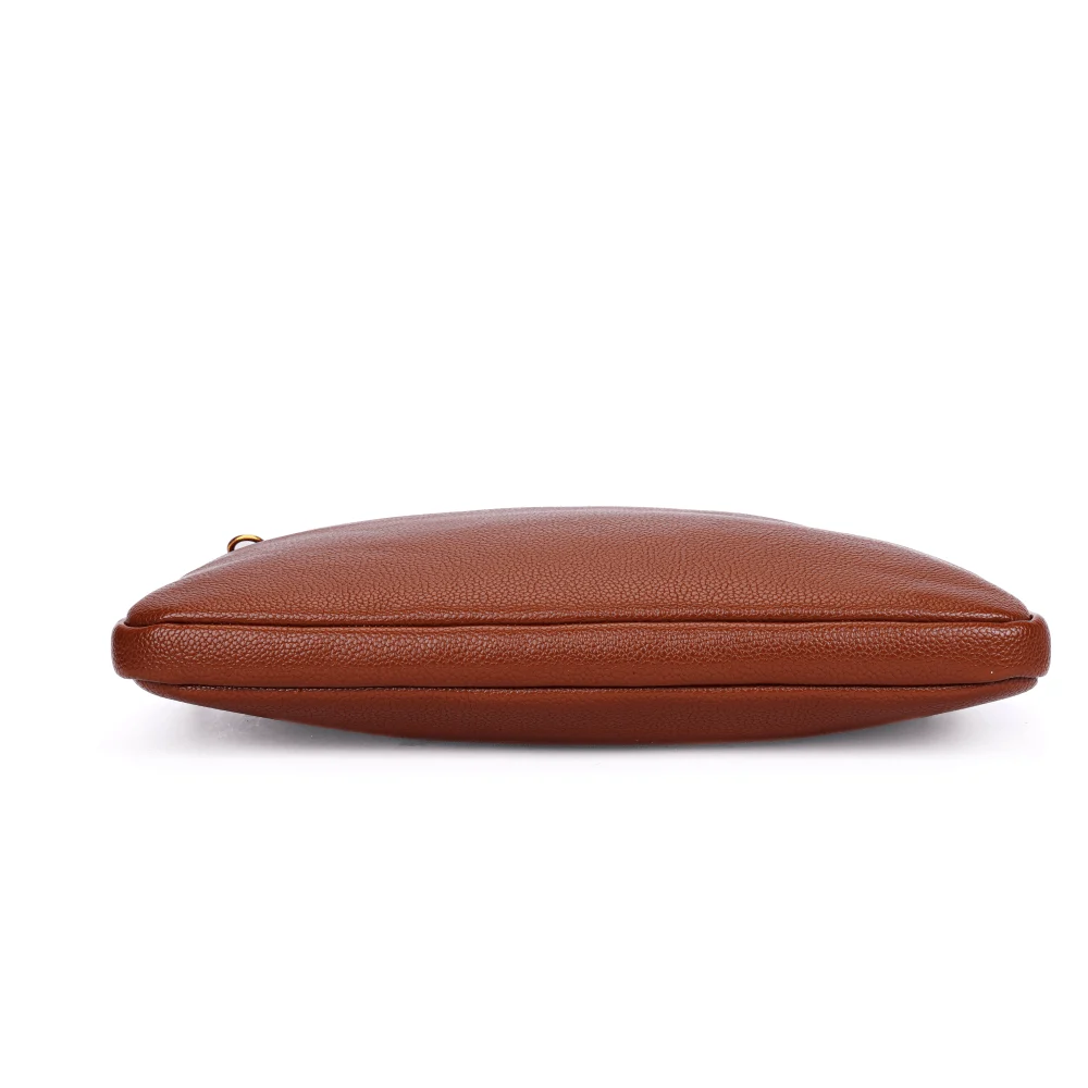Bolsa Porta Notebook Material Floater Marrom Transversal - vista 6 de 6