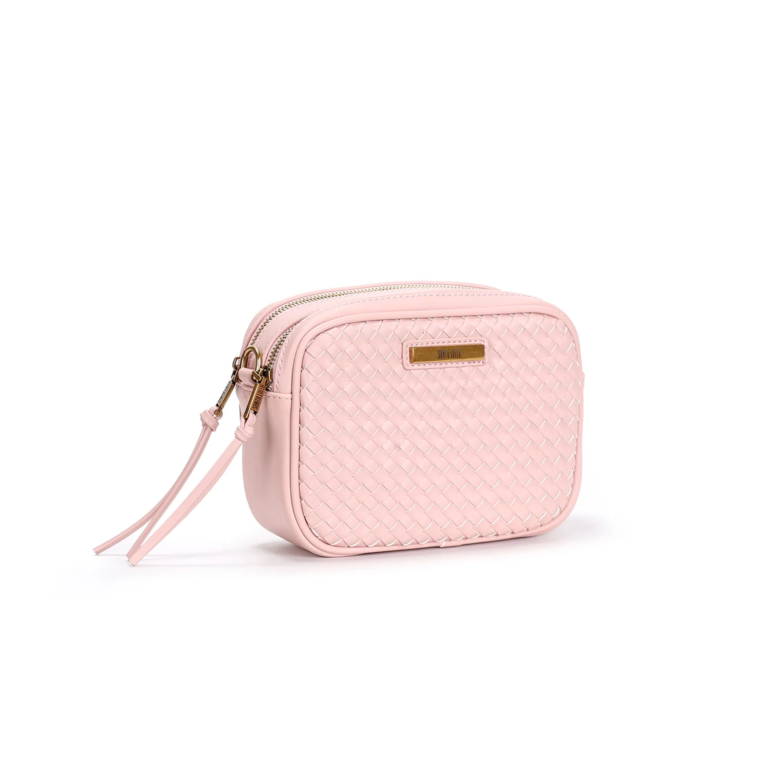 Bolsa Pequena Rosa Candy Material Soft Alça Transversal - vista 2 de 3