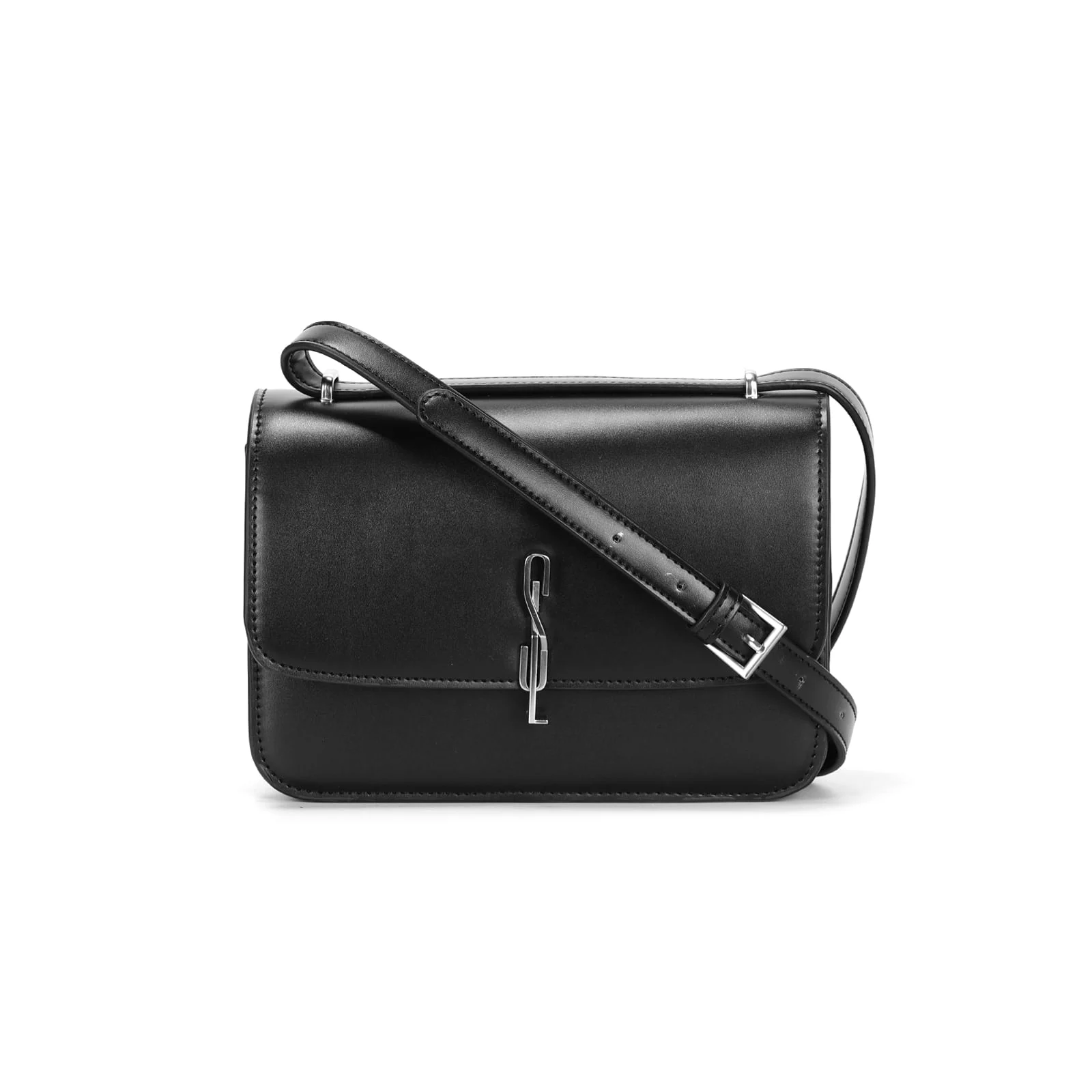 Bolsa Soft Pequena Preta Alça Transversal - vista 1 de 3