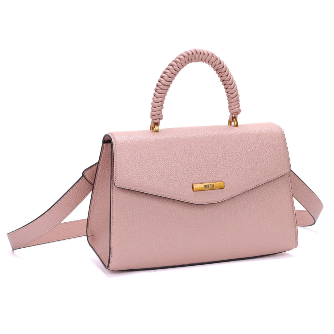 Bolsa Quadrada Rosa Floater Transversal - vista 2 de 6
