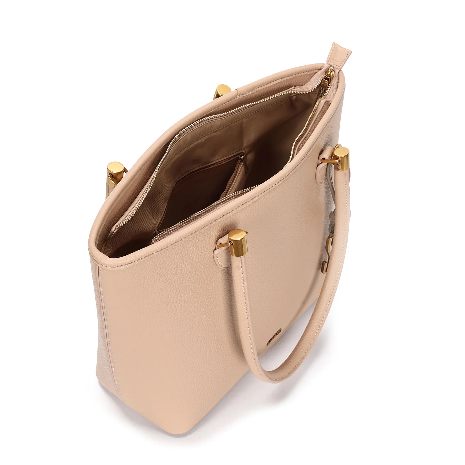 Bolsa Shopper Bege Floater Alça De Ombro - vista 3 de 3