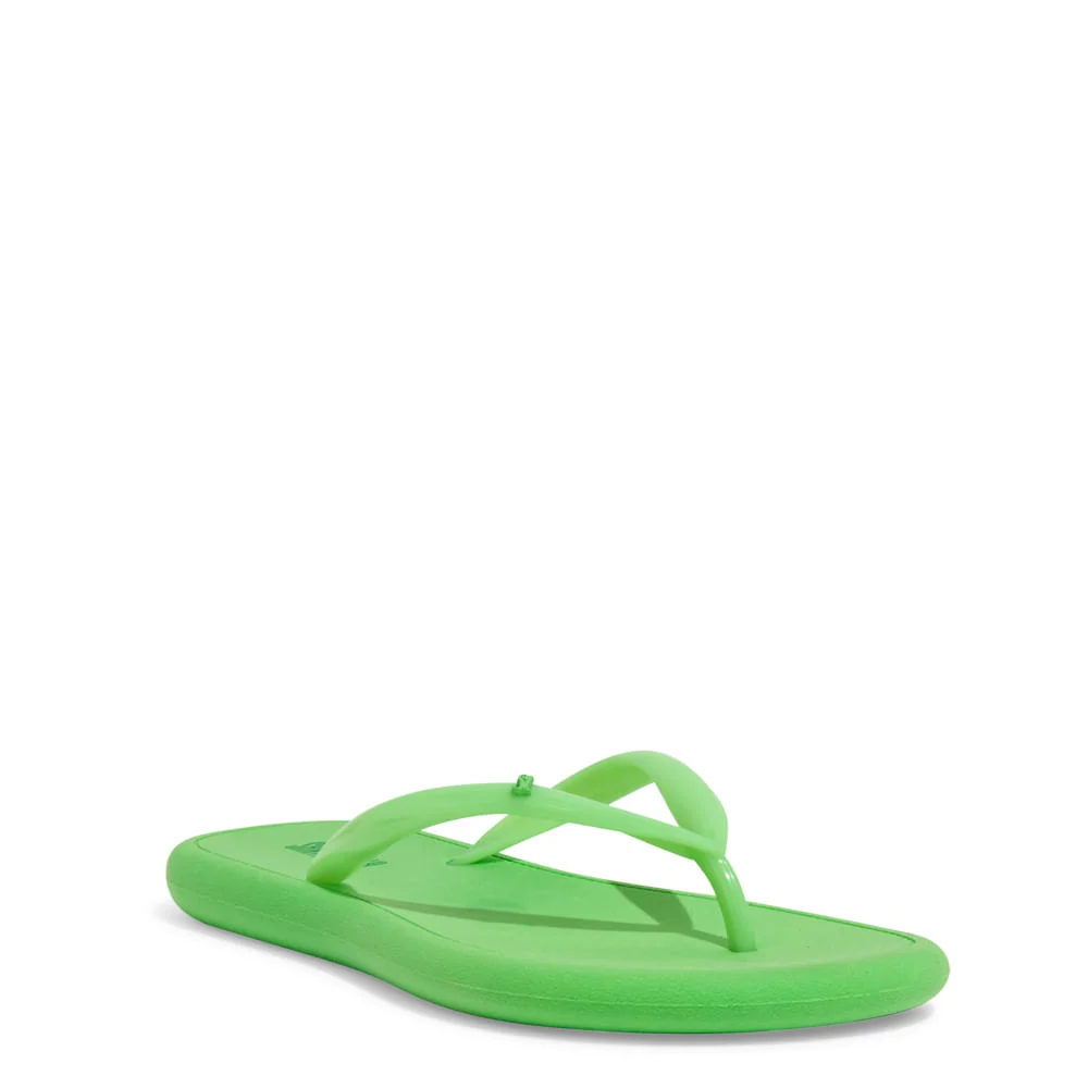 Chinelo Flip Flop  Borracha Verde - vista 2 de 4