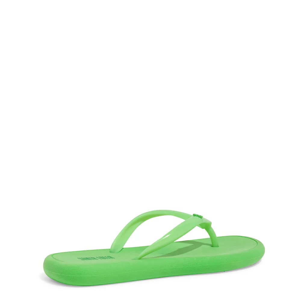 Chinelo Flip Flop  Borracha Verde - vista 4 de 4
