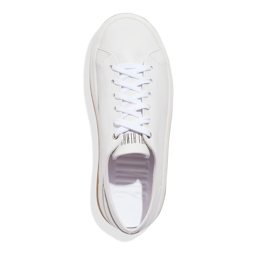 Tenis Couro Confort Branco - vista 4 de 4